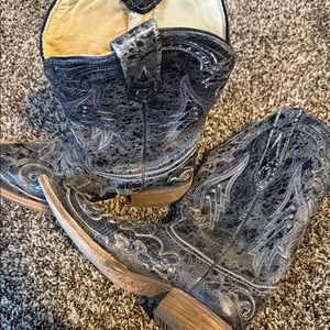 Black Western Cowboy Boots